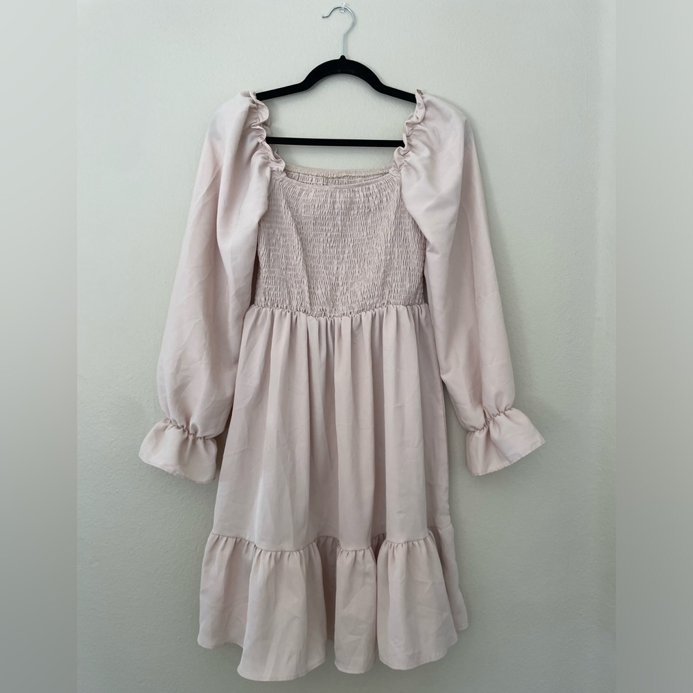 Amazon Pink Ruffle dress